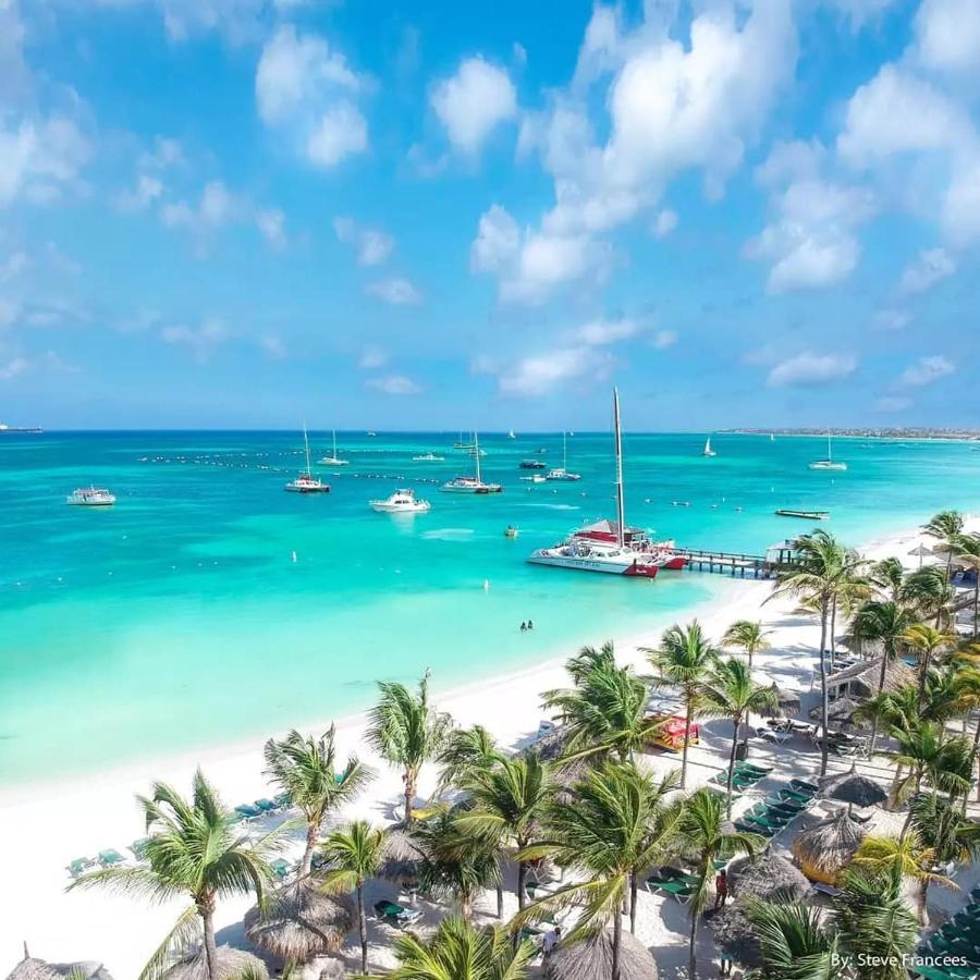 Aruba Family Oasis 2Br Pool 3Min Walk To Eagle Beach شاطئ بالم المظهر الخارجي الصورة